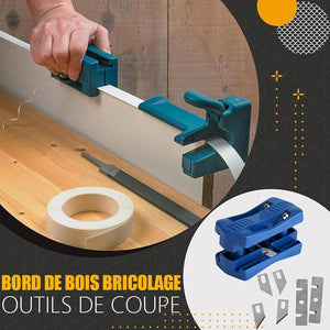 Outil de coupe bricolage pour bords de bois