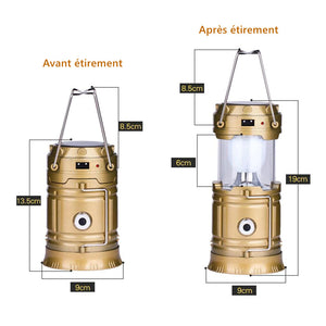 Lampe de camping extérieure multifonctionnelle