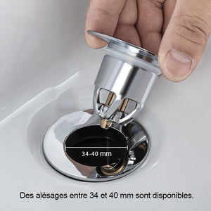 Filtre pop-up pour le drainage de l'évier