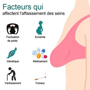 Soutien-gorge façonnant la poitrine pour le sommeil