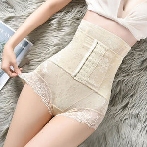 Culotte taille haute gainante minceur ventre plat efficace sous-vêtements