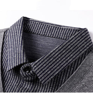 Chemise tricotée pour hommes