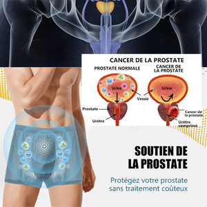 Sous-vêtement sculptant ions tourmaline pour hommes