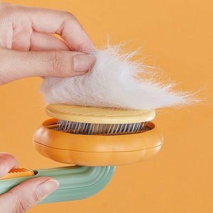 Brosse coulissante de nettoyage pour animaux de compagnie