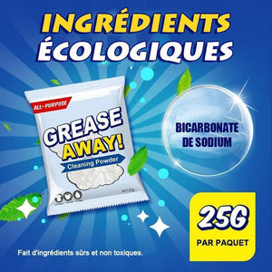 Poudre anti-graisse à usage général