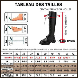 Bottes Martin longues pour femmes