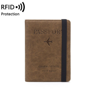 Portefeuille en cuir artificiel avec protection RFID