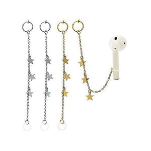 Rong Boucles d'oreilles anti-perte pour Airpods