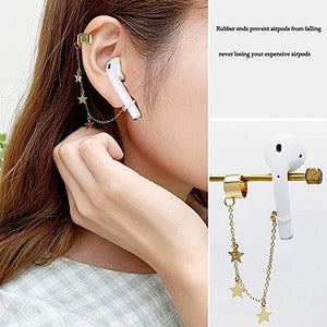 Rong Boucles d'oreilles anti-perte pour Airpods