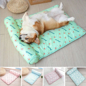 Tapis en tissu frais pour chiens et chats