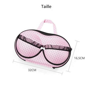 Sac de rangement pour soutien-gorge portable