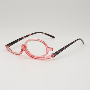 Lunettes de lecture de maquillage loupe rotative