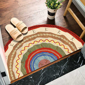 Tapis de sol semi-circulaire