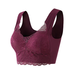 Soutien-gorge push-up confortable en dentelle