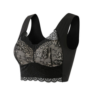 Soutien-gorge push-up confortable en dentelle