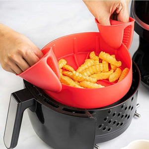 Pot en silicone pour friteuse à air