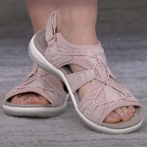 Sandales souples ajustables pour femmes