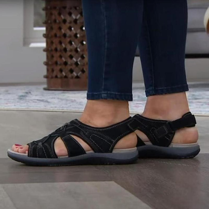 Sandales souples ajustables pour femmes