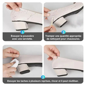 Nettoyant multi-usage pour cuir/chaussures/sacs à main